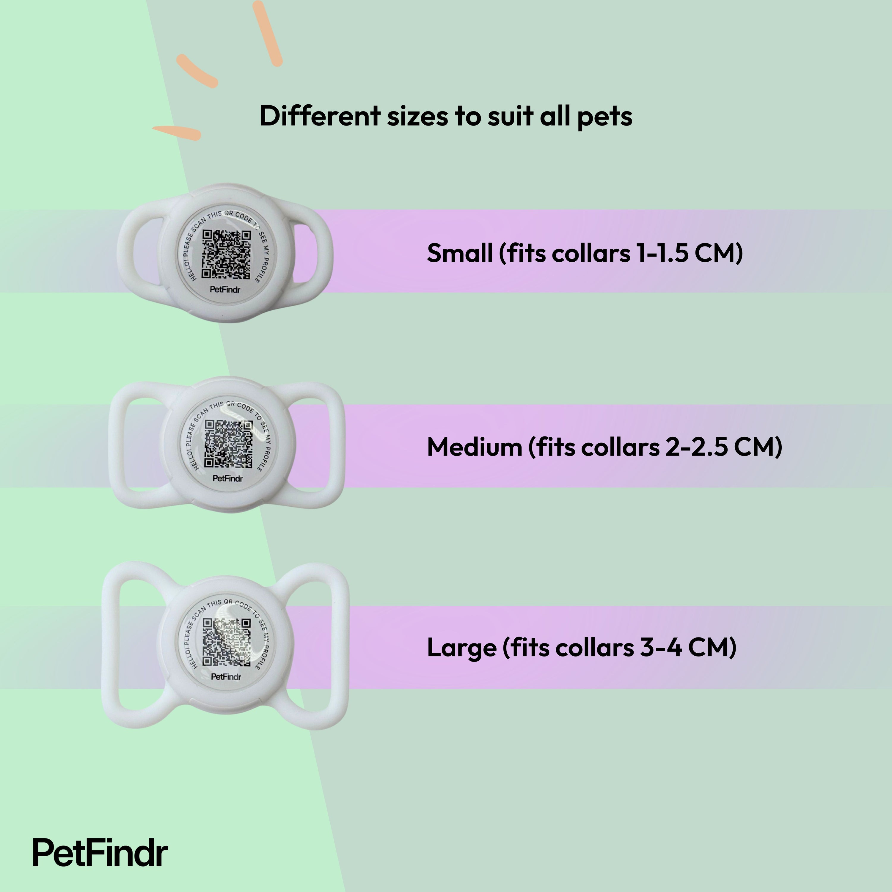 Dog Bundle:  Findr Tag (Pet Profile) + Smart Tag (Location Tracking)